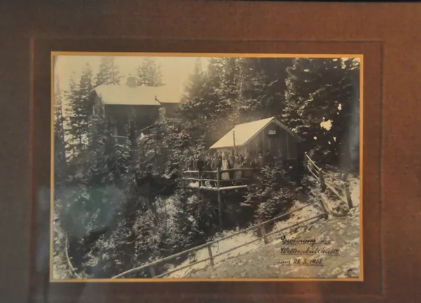 Die Peilsteinerhütte 1928