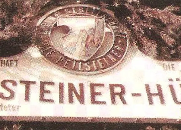 Das Hüttenschild